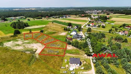 okazja działki budowlane Leśniewo blisko lasu