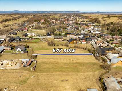 Działka Budowlana Chochołów 647m2