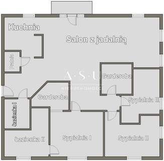 146m2 na jednym poziomie - Apartament jak Dom 