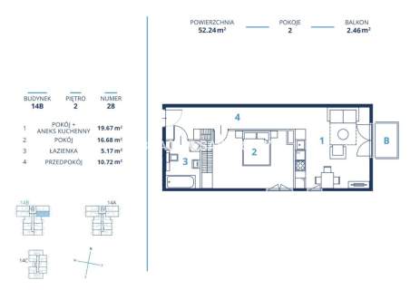 Gotowa inwestycja - metraże od 39 m2, Kraków