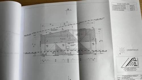 Dziaka budowlana z projektem w Niedzicy