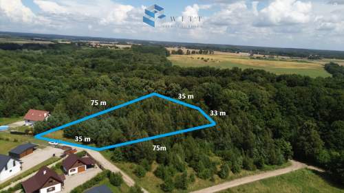 Działka budowlana 38,5 ar w Durągu z MPZP