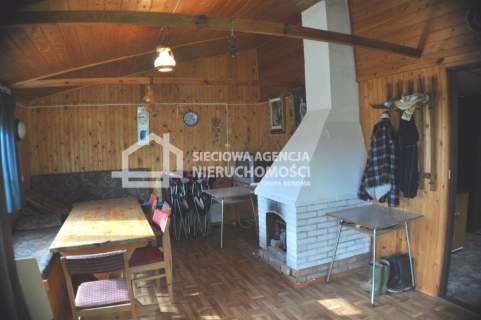 Dom Podjazy, nad rzeką, przy lesie, Sulęczyno