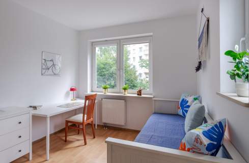Park Szczęśliwicki,balkon, trzy pokoje