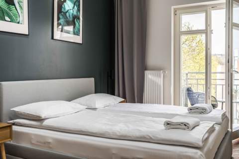 Apartament mieszkanie balkon gotowe winda centrum