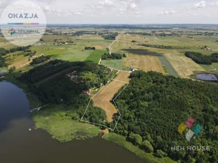 Działka z linią brzegową i możliwością zabudowy