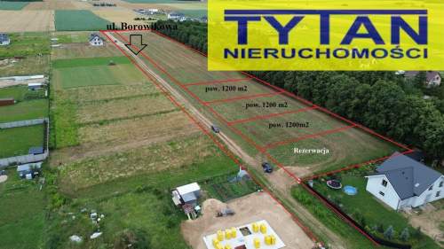Działka 1200 m2 w Giełczynie