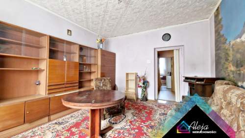 2 przestronne pokoje na parterze z dużą piwnicą