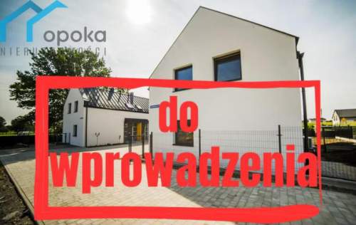 Nowoczesny, bliźniak w stanie deweloperskim- Ligota