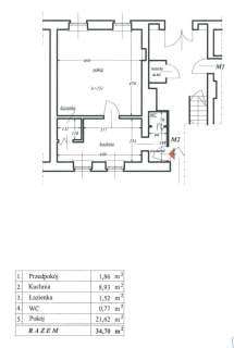 Mieszkanie na sprzedaż, 34,7 m2, Lądek-Zdrój