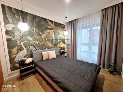 Apartament w centrum miasta z dużym tarasem