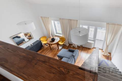 Warszawa ul.Targowa dwupoziomowy apartament
