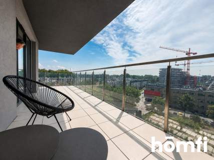 2 pokoje Przy Wiślanych Tarasach Balkon