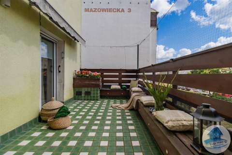 Mieszkanie z tarasem i balkonem na oś. Południie.