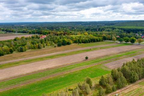 Spokojna działka 1400 m Skotniki Media WZ