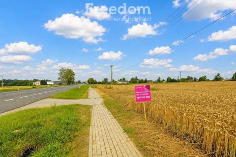 Działka inwestycyjna przy DK92 MPZP A2 3,5 km