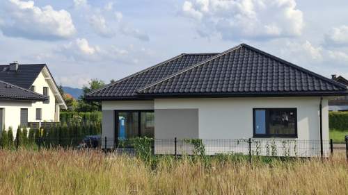 Nowoczesny dom parterowy 103 m - KĘTY Małopolska