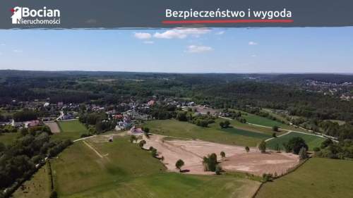 Duża, słoneczna, uzbrojona działka - Pręgowo