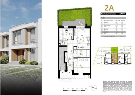 Mieszkanie na sprzedaż, 54,43 m2, Łańcut