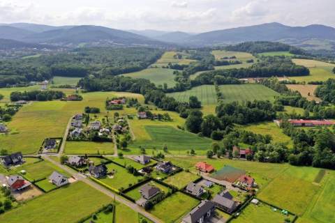 Widokowa działka koło Skoczowa