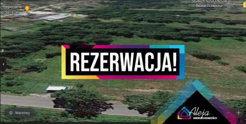 Działki budowlane Wąsosz gmina Konopiska