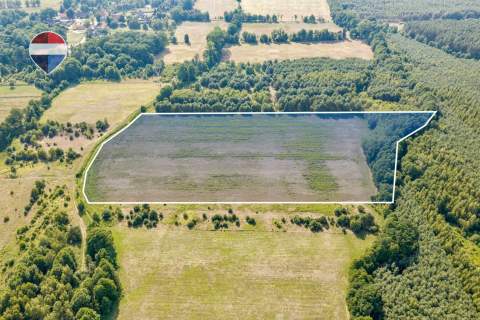 Działka rolna 5,21 ha w Jarogniewicach