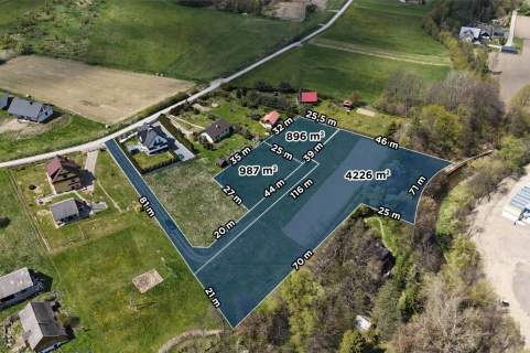 Działka budowlana, 10 arów, Pogorzany, Szczyrzyc