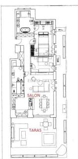 Penthouse z tarasem 100m2 - Księcia Witolda