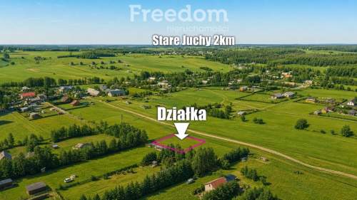 Działka pod dom/ rekreację Liski, jezioro Garbas