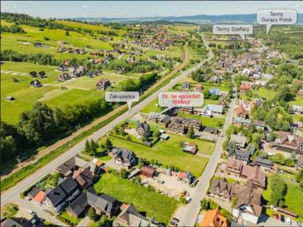Działka z domem przy Zakopiance, BIAŁY DUNAJEC
