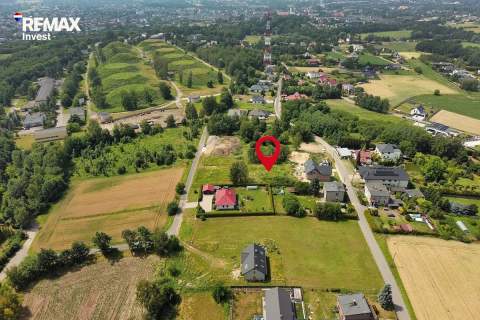 Płaska działka 841 m pod wymarzony dom