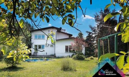 Oryginalny dom ze stawem i lasem ok 6300m2 działki
