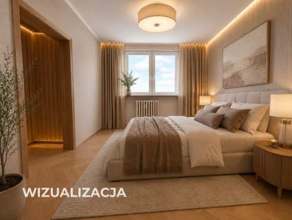 3 pokoje Widok na Wisłę Balkon