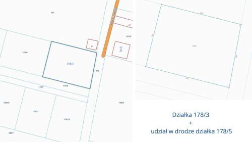 Działka budowlana Czerlejno MPZP Kostrzyn