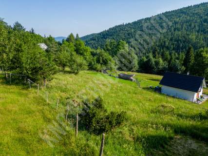 Działka budowlana 770 m Zawoja Widok i słońce