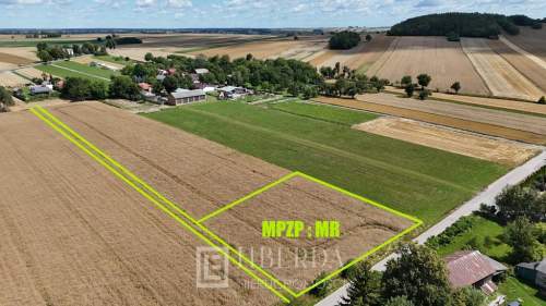 Działka budowlana 2000m2, Osowa ok. Bychawy