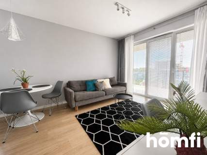 2 pokoje Przy Wiślanych Tarasach Balkon