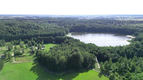 Działka nad jeziorem Winiec - 1096 m2