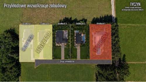 Działki budowlane z WZ Tyczyn Potoki