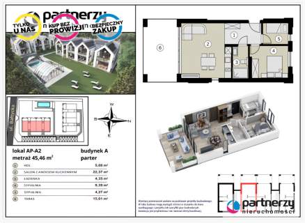 Apartament premium w Białogórze doskonały 2nd home