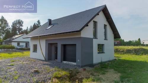 Nowoczesny dom 120,5 m2 na dużej działce 959 m2 - stan deweloperski