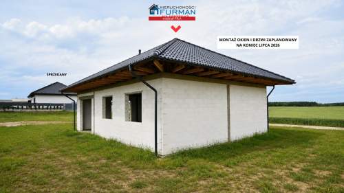 Szydłowo - Dom w stanie surowym - działka 851 m2