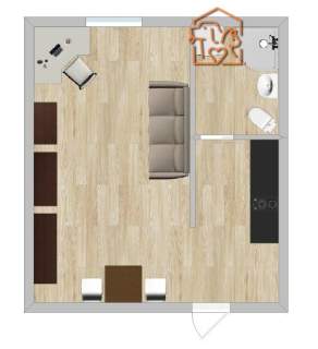 Mokra 25, komfortowa kawalerka, pet-friendly