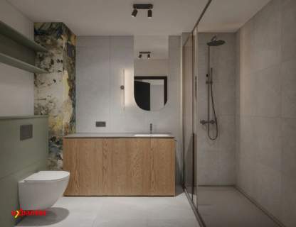 Łeba 3-pokojowy apartament Balkon Wykończony pod klucz