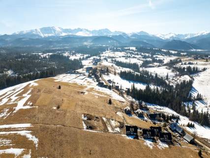 Działka budowlana Zakopane widok, spokojna okolica