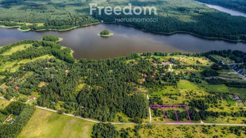 Działki budowlane nad jeziorem Omulew