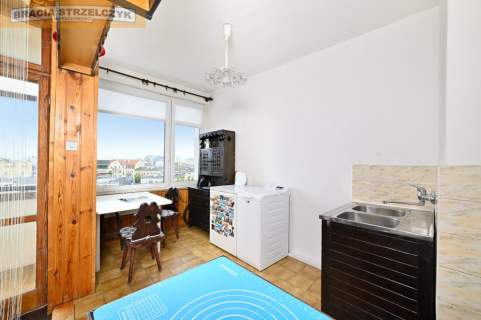 Studio 36,5 m na poddaszu, Armii Ludowej loggia