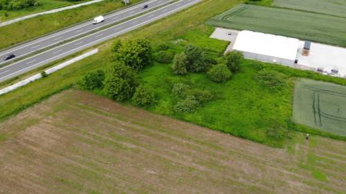 Działka usługowa 749m2 przy węźle A4