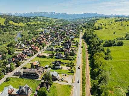 Działka z domem przy Zakopiance, BIAŁY DUNAJEC