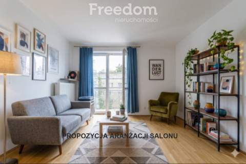 37 m2 I METRO Kamienica CEGŁA Parkiet Balkon